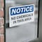 Signmission No Chemicals In This Area, 5 in W x Rectangle, Vinyl Decal OS-2PACK-NS-D-35-L-16050 - alternate 4